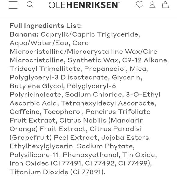 Ole Hendriksen Banana Bright + Vitamin CC Stick BNIB Full Size - Picture 13 of 14